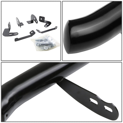 ESTRIBOS 3" - ROUND - 45 DEG - 01-07 TOYOTA HIGHLANDER / 04-06 LEXUS RX330 - BLACK