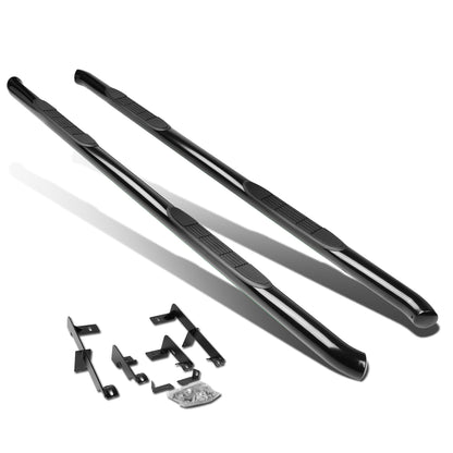 ESTRIBOS 3" - ROUND - 45 DEG - 06-12 TOYOTA RAV4 - BLACK