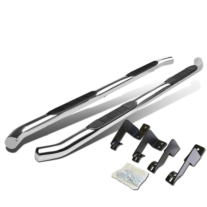 ESTRIBOS 3" - ROUND - 45 DEG - 05-20 TOYOTA TACOMA ACCESS - EXTENDED CAB - CHROME