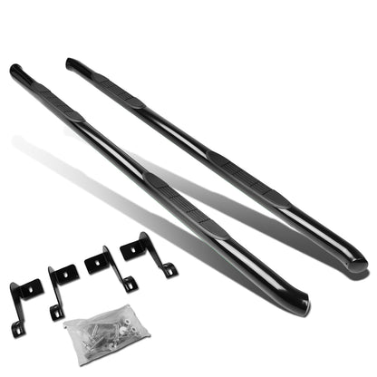 ESTRIBOS 3" - ROUND - 45 DEG - 13-16 TOYOTA RAV4 - BLACK