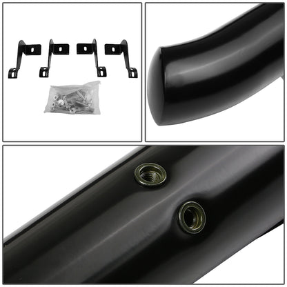 ESTRIBOS 3" - ROUND - 45 DEG - 13-16 TOYOTA RAV4 - BLACK