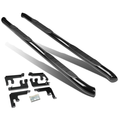 ESTRIBOS 3" - ROUND - STRAIGHT - 16-18 HONDA PILOT - BLACK