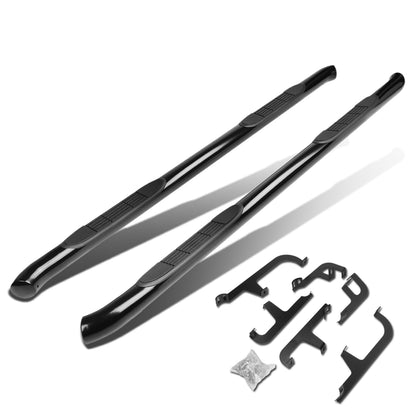 ESTRIBOS 3" - ROUND - STRAIGHT - 18-20 VOLKSWAGEN ATLAS - BLACK