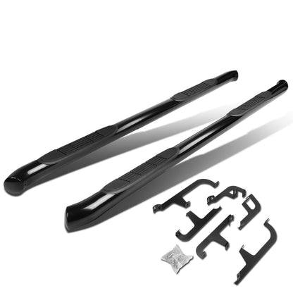 ESTRIBOS 3" - ROUND - STRAIGHT - 18-20 VOLKSWAGEN ATLAS - BLACK