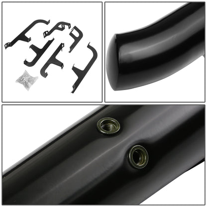 ESTRIBOS 3" - ROUND - STRAIGHT - 18-20 VOLKSWAGEN ATLAS - BLACK