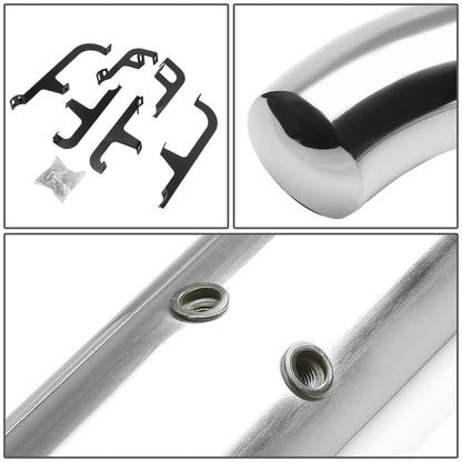 ESTRIBOS 3" - ROUND - STRAIGHT - 18-20 VOLKSWAGEN ATLAS - SILVER