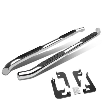 ESTRIBOS 3" - ROUND - STRAIGHT - 14-20 ACURA MDX - SILVER