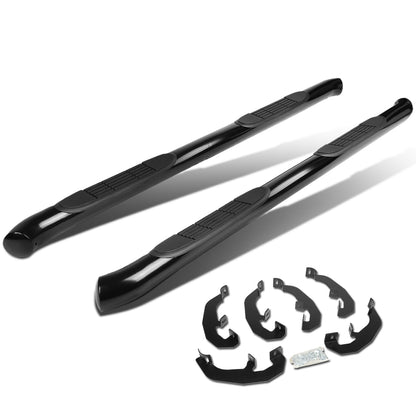 ESTRIBOS 3" - 45 DEG - 19-20 CHEVY SILVERADO 1500, GMC SIERRA 1500 / 2020 CHEVY SILVERADO 2500HD, SILVERADO 3500HD, GMC SIERRA 2500HD, SIERRA 3500HD - EXTENDED CAB - BLACK