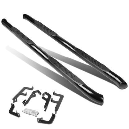 ESTRIBOS 3" - ROUND - STRAIGHT - 19-20 TOYOTA RAV4 - BLACK