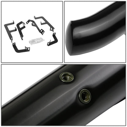 ESTRIBOS 3" - ROUND - STRAIGHT - 19-20 TOYOTA RAV4 - BLACK