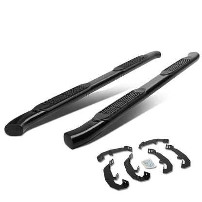 ESTRIBOS 4" - OVAL - 19-20 CHEVY SILVERADO - CREW CAB - BLACK