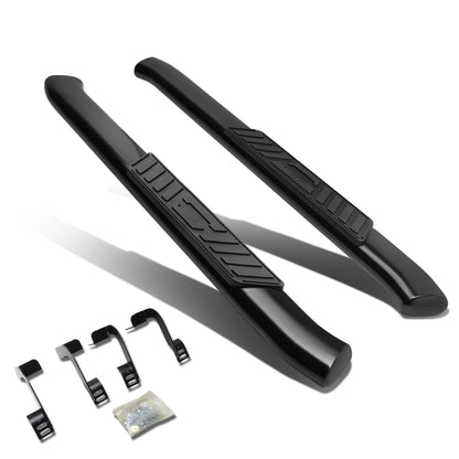 ESTRIBOS 5" - OVAL - 45 DEG - 11-16 RAM 1500, 2500, 3500 / 2010 DODGE RAM 2500, 3500 / 09-10 DODGE RAM 1500 - REGULAR CAB - BLACK