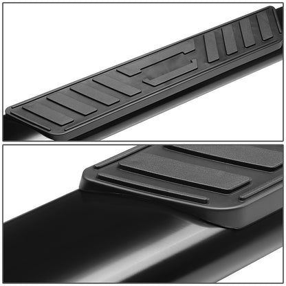ESTRIBOS 5" - OVAL - 45 DEG - 11-16 RAM 1500, 2500, 3500 / 2010 DODGE RAM 2500, 3500 / 09-10 DODGE RAM 1500 - QUAD CAB - BLACK