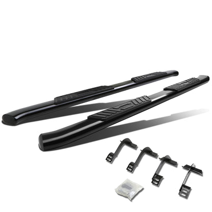 ESTRIBOS 5" - OVAL - 45 DEG - 15-16 FORD F-150 - SUPER CAB - BLACK