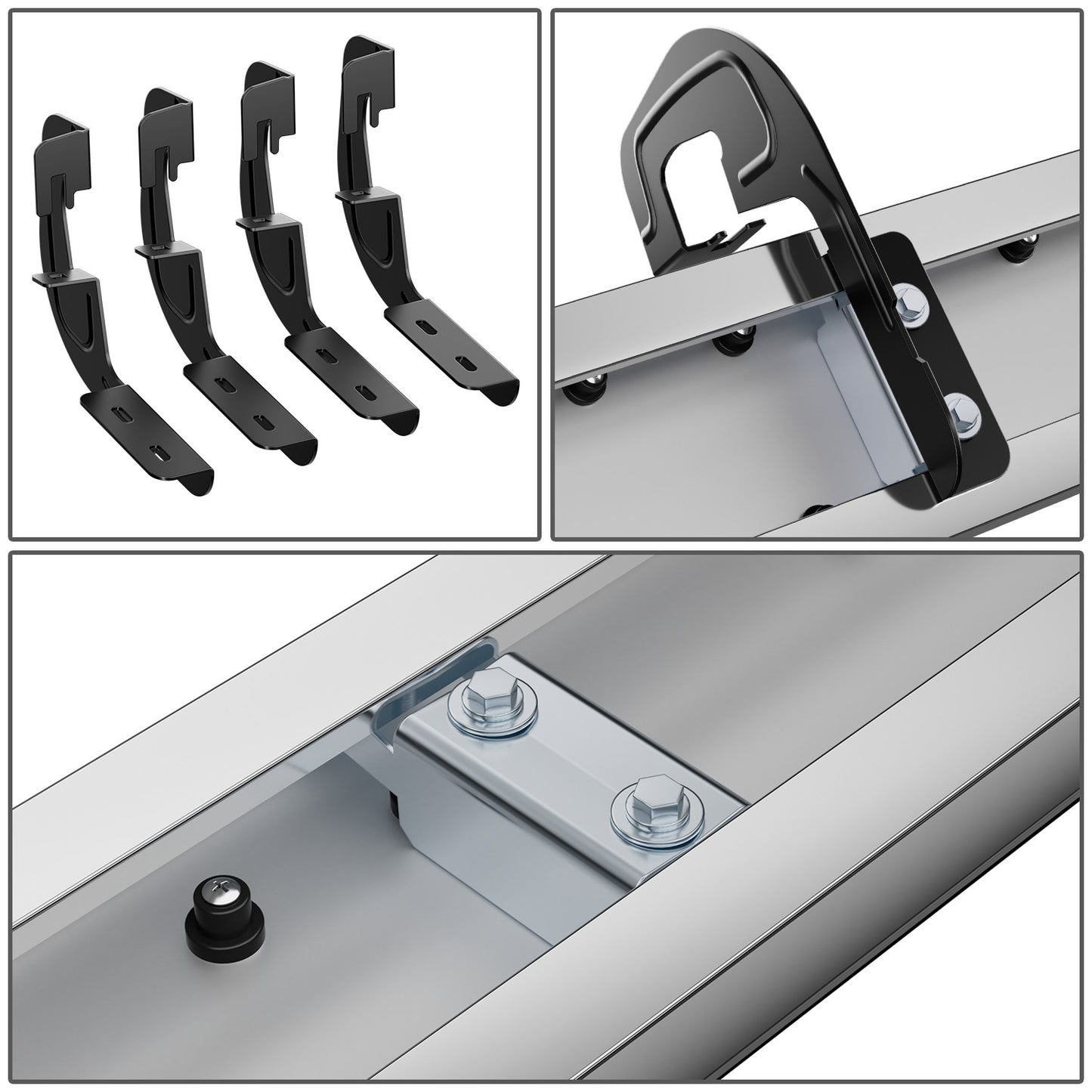 ESTRIBOS 07-18 CHEVROLET SILVERADO / GMC SIERRA 1500 / 07-19 CHEVROLET SILVERADO/GMC SIERRA 2500HD 3500HD REGULAR CAB - NOT FIT DIESEL