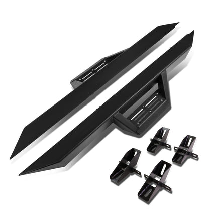 ESTRIBOS STEP DOWN - 07-16 JEEP WRANGLER 2-DR - BLACK