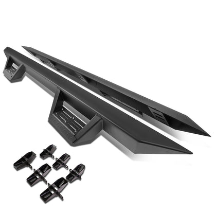 ESTRIBOS STEP DOWN - 07-16 JEEP WRANGLER 4-DR - BLACK