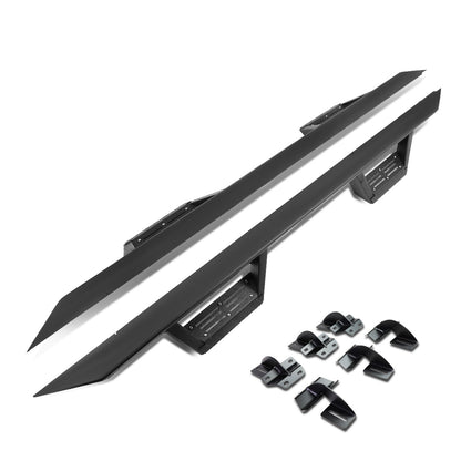 ESTRIBOS STEP DOWN - 15-17 FORD F150 / F-150 - EXTENDED CAB - BLACK