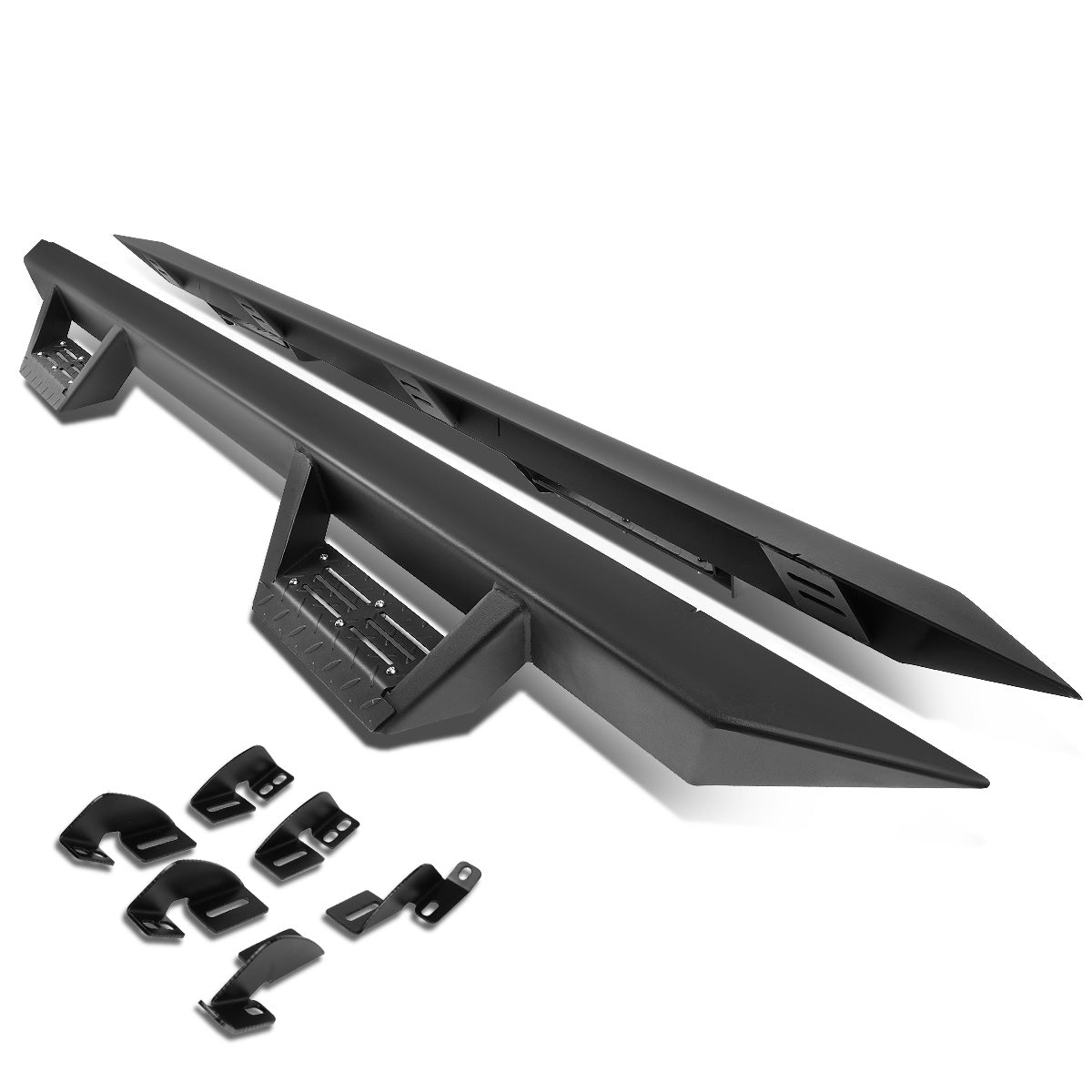 ESTRIBOS STEP DOWN - 07-16 TOYOTA TUNDRA - CREW CAB - BLACK