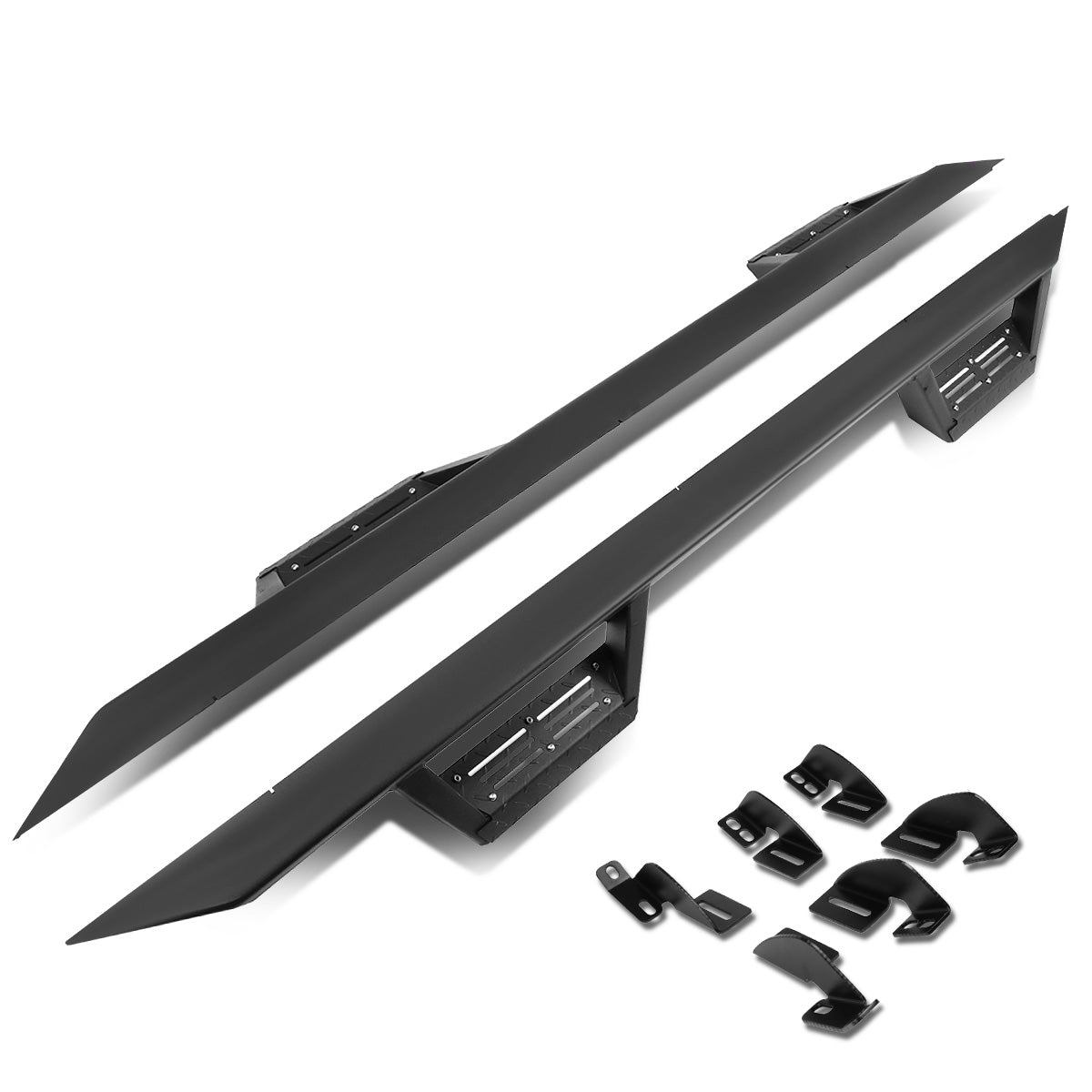 ESTRIBOS STEP DOWN - 07-16 TOYOTA TUNDRA - CREW CAB - BLACK