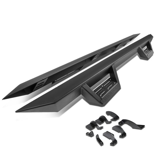 ESTRIBOS STEP DOWN - 05-16 TOYOTA TACOMA - EXTENDED CAB - BLACK