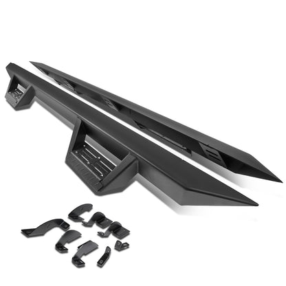 ESTRIBOS STEP DOWN - 05-16 TOYOTA TACOMA - EXTENDED CAB - BLACK