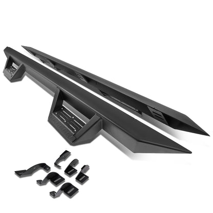 ESTRIBOS 3" - STEP DOWN - 05-20 TOYOTA TACOMA - DOUBLE CAB - BLACK