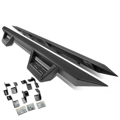 ESTRIBOS STEP DOWN - 09-17 DODGE RAM 1500 - QUAD CAB - BLACK