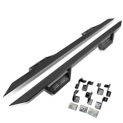 ESTRIBOS STEP DOWN - 09-17 DODGE RAM 1500 - QUAD CAB - BLACK