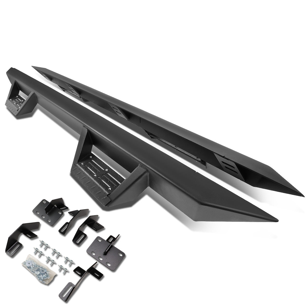 ESTRIBOS STEP DOWN - 2019 DODGE RAM 1500 - CREW CAB - BLACK