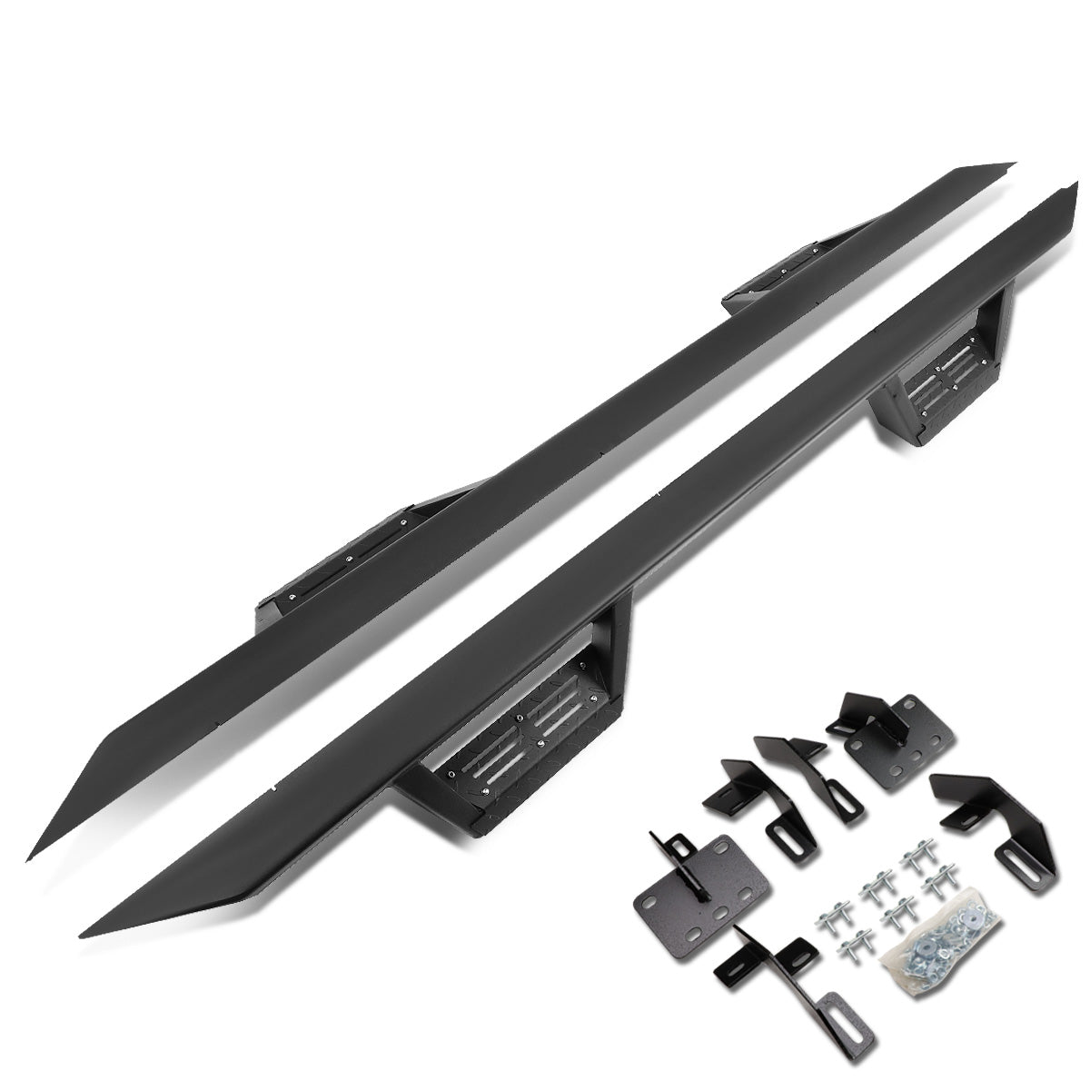 ESTRIBOS STEP DOWN - 2019 DODGE RAM 1500 - CREW CAB - BLACK