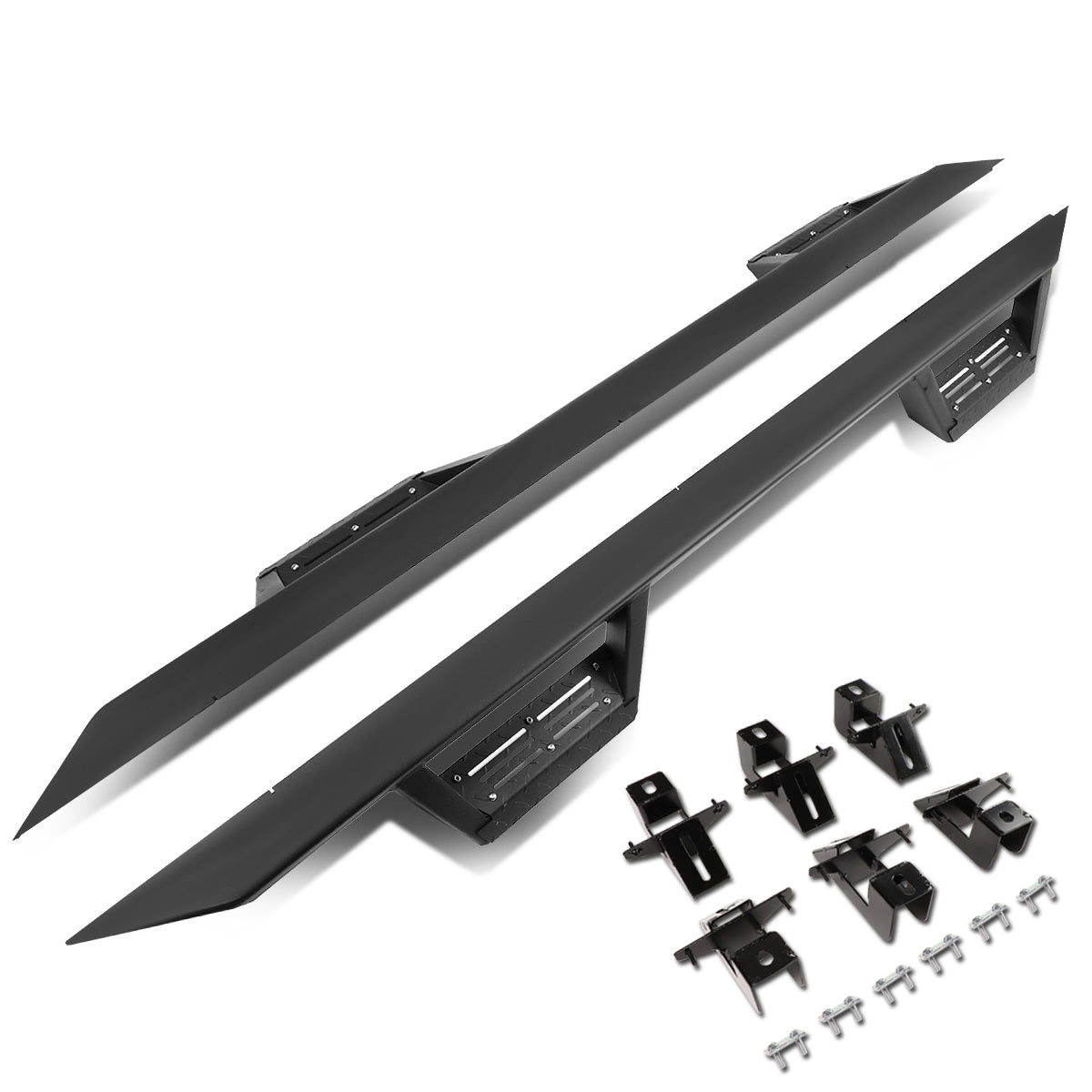 ESTRIBOS STEP DOWN - 18-19 JEEP WRANGLER JL 4-DR - BLACK