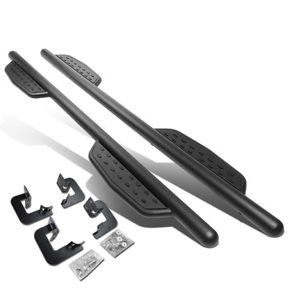 ESTRIBOS 3" - ROUND - EXTENDED - 09-14 FORD F-150 - CREW CAB - MATTE BLACK