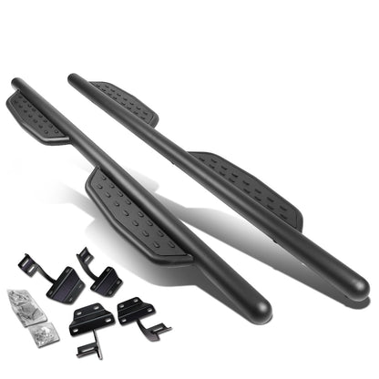 ESTRIBOS 3" - ROUND - EXTENDED - 15-17 FORD F-150 - EXTENDED CAB - MATTE BLACK