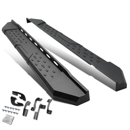 ESTRIBOS 5.5" - STRAIGHT - W/ MOUNTING BRACKETS - 05-16 TOYOTA TACOMA - ACCESS CAB - BLACK