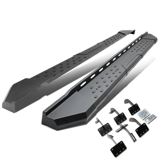 ESTRIBOS 5.5" - STRAIGHT - W/ MOUNTING BRACKETS - 2019 RAM 1500 - CREW CAB - BLACK