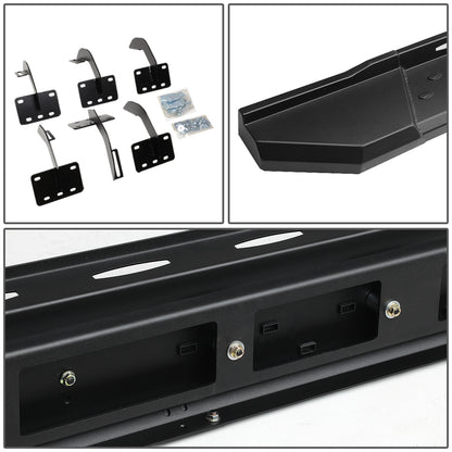 ESTRIBOS 5.5" - STRAIGHT - W/ MOUNTING BRACKETS - 2019 RAM 1500 - CREW CAB - BLACK