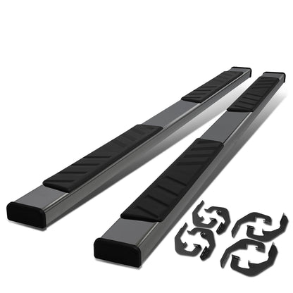 ESTRIBOS 5" OVAL - STRAIGHT - 07-18 CHEVY SILVERADO 1500, GMC SIERRA 1500 / 07-19 CHEVY SILVERADO 2500HD, 3500HD, GMC SIERRA 2500HD, 3500HD - DOES NOT FIT DIESEL MODELS EQUIPPED WITH DEF TANK - CREW CAB - STEEL