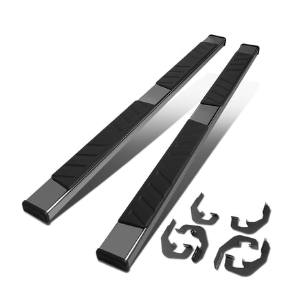 ESTRIBOS 5" OVAL - STRAIGHT - 07-18 CHEVY SILVERADO 1500, GMC SIERRA 1500 / 07-19 CHEVY SILVERADO 2500HD, 3500HD, GMC SIERRA 2500HD, 3500HD - EXTENDED CAB - STEEL