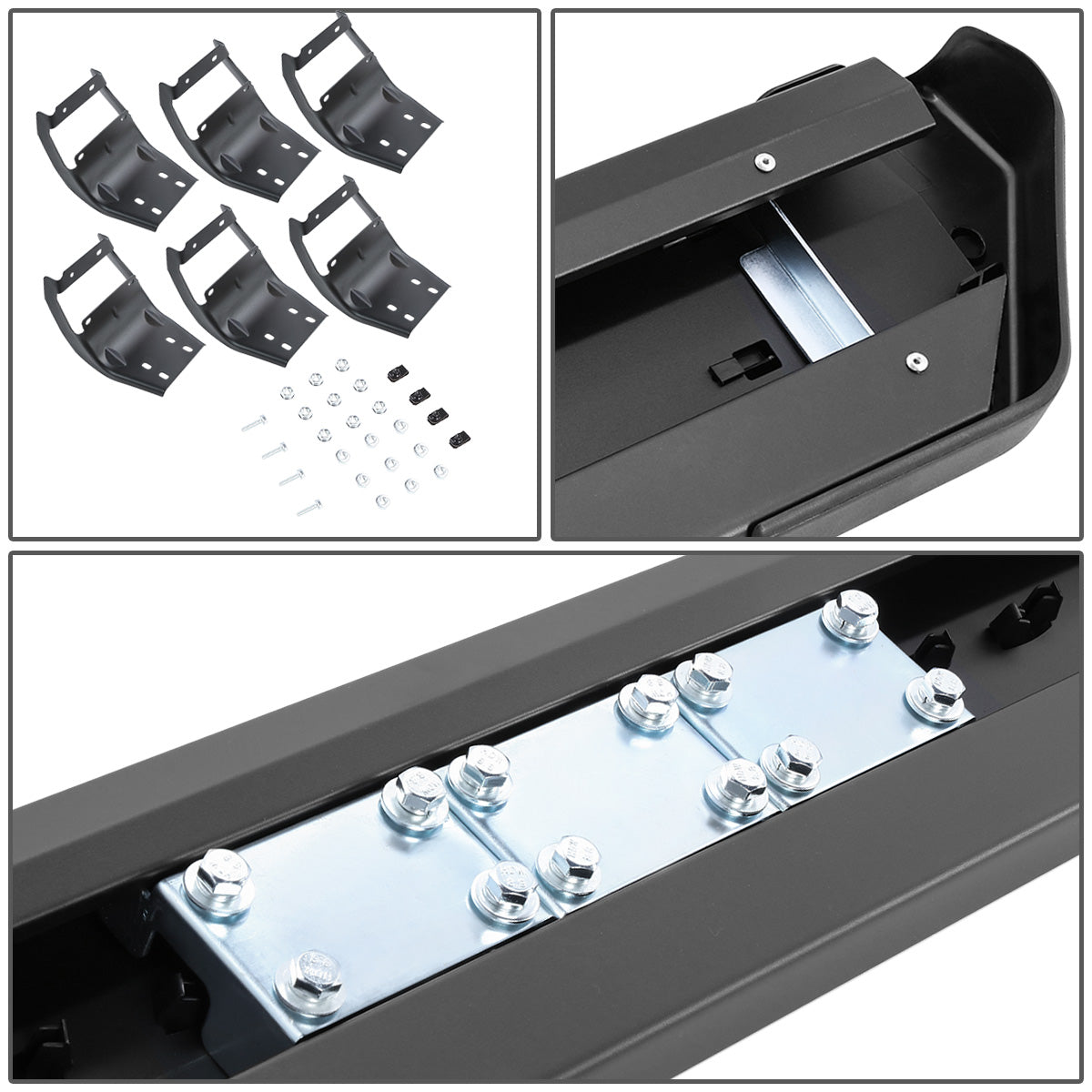 ESTRIBOS FORD F-150  15-18, SUPER CREW CAB,BLACK