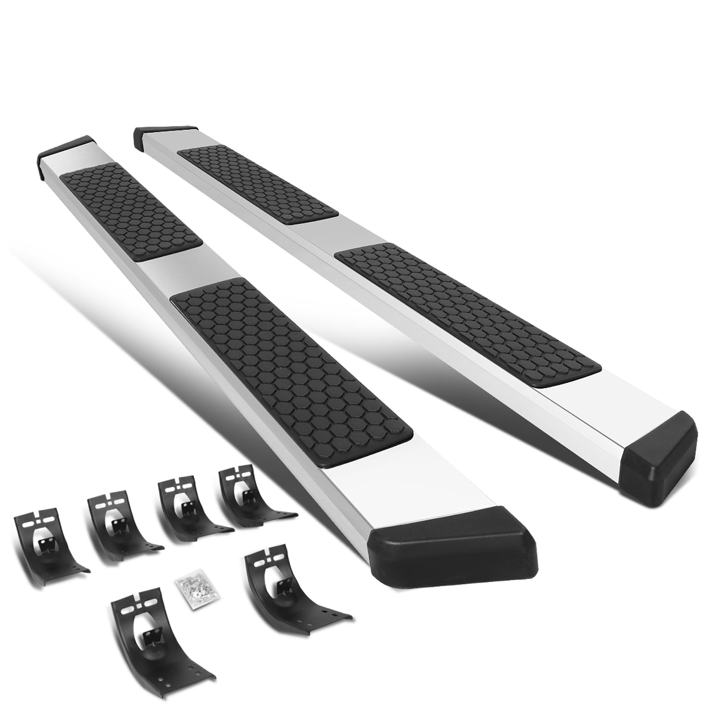 ESTRIBOS 6" - FLAT BOARD - 09-18 DODGE RAM 1500 / 11-20 DODGE RAM 2500, 3500 / 2019 DODGE RAM 1500 CLASSIC - CREW CAB - CHROME