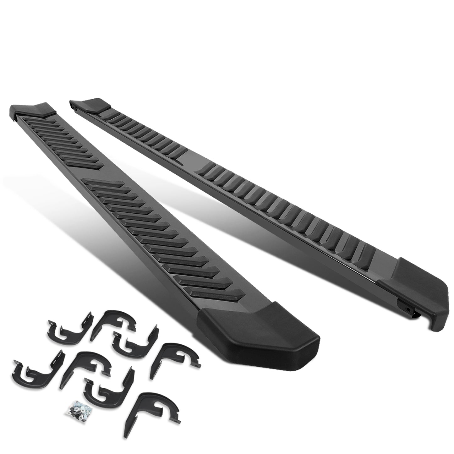 ESTRIBOS 6" - 04-14 FORD F-150 - EXTENDED CAB - BLACK