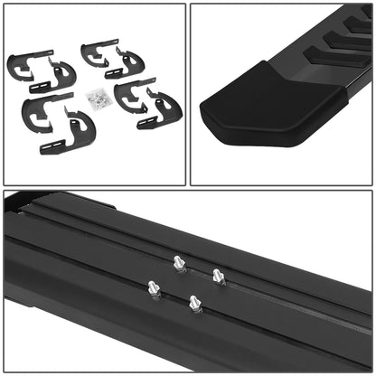 ESTRIBOS 6.25" - ALUMINUM - 04-14 FORD F-150 - CREW CAB - BLACK