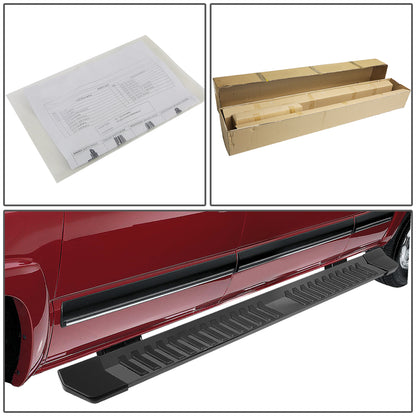 ESTRIBOS 6.25" - ALUMINUM - 04-14 FORD F-150 - CREW CAB - BLACK