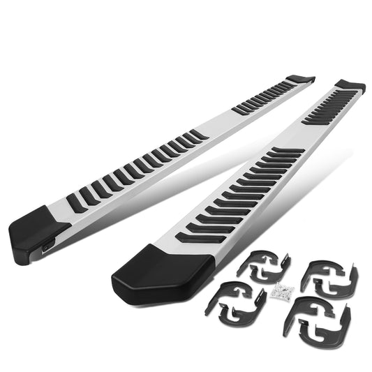 ESTRIBOS 6.25" - ALUMINUM - 04-14 FORD F-150 - CREW CAB - SILVER