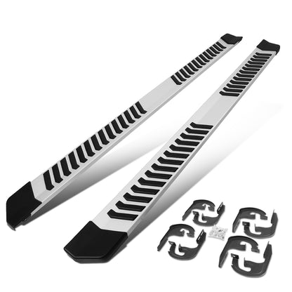 ESTRIBOS 6.25" - ALUMINUM - 04-14 FORD F-150 - CREW CAB - SILVER