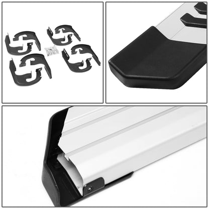 ESTRIBOS 6.25" - ALUMINUM - 04-14 FORD F-150 - CREW CAB - SILVER