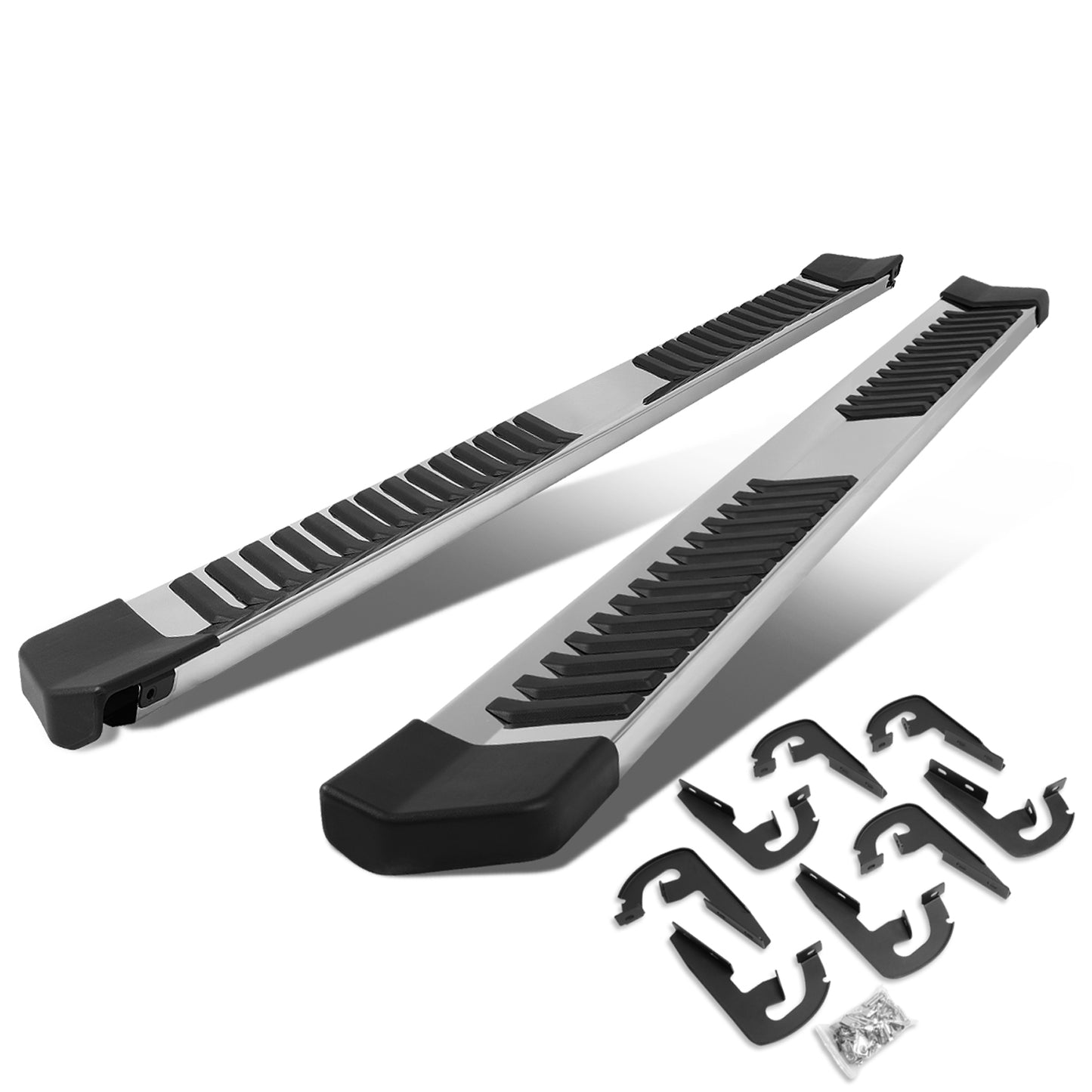 ESTRIBOS 6" - 04-14 FORD F-150 - CREW CAB - SILVER