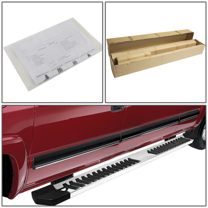 ESTRIBOS 6" - 04-14 FORD F-150 - CREW CAB - SILVER