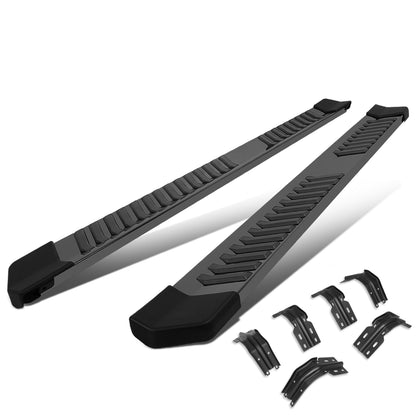 ESTRIBOS 6" - 99-16 FORD F-250, F-350, F-450, F-550 SUPER DUTY - EXTENDED CAB - BLACK